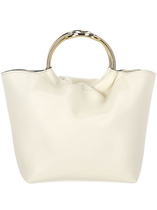 Borsa tote da donna in pelle da donna con logo V. Valentino Garavani | 4W2B0N18TLJ098